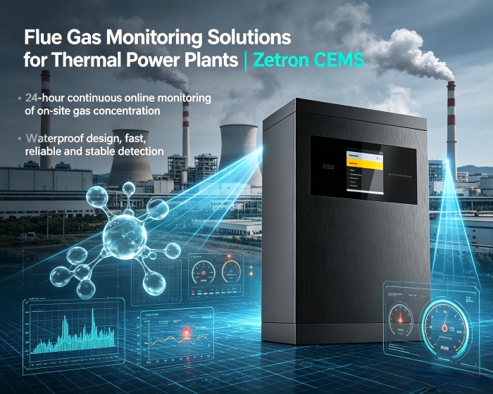 Termik Santraller için Baca Gazı İzleme Çözümleri | Zetron CEMS Proses İzlemeden Boru Sonu Emisyon Uyumluluğuna Kadar